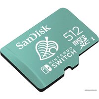 SanDisk Nintendo Switch Licensed Card Animal Crossing Edition microSDXC 512GB SDSQXAO-512G-GNCZN Image #2