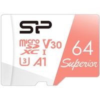 Silicon-Power Superior A1 microSDXC SP064GBSTXDV3V20 64GB