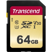 Transcend SDXC 500S 64GB