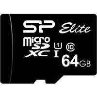 Silicon-Power SP064GBSTXBU1V10 microSDXC Elite UHS-1 (Class 10) 64GB