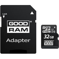 GOODRAM M1AA microSDHC M1AA-0320R12 32GB (с адаптером)