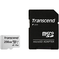 Transcend microSDXC 300S 256GB (с адаптером)