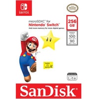 SanDisk Nintendo Switch Licensed Card Super Mario Edition microSDXC 256GB SDSQXAO-256G-GNCZN Image #5