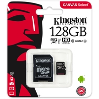 Kingston Canvas Select SDCS/128GB microSDXC 128GB (с адаптером) Image #3