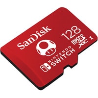 SanDisk Nintendo Switch Licensed Card Super Mario Edition microSDXC 128GB SDSQXAO-128G-GNCZN Image #2