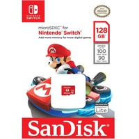 SanDisk Nintendo Switch Licensed Card Super Mario Edition microSDXC 128GB SDSQXAO-128G-GNCZN Image #4