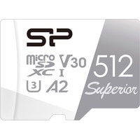 Silicon-Power Superior microSDXC SP512GBSTXDA2V20SP 512GB (с адаптером) Image #2