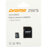 Digma MicroSDXC Class 10 Card30 DGFCA256A03 Image #1