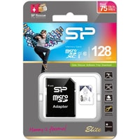 Silicon-Power Elite microSDXC SP128GBSTXBU1V21SP 128GB (с адаптером) Image #3