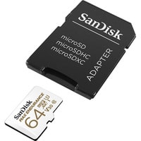 SanDisk microSDXC SDSQQVR-064G-GN6IA 64GB (с адаптером) Image #2