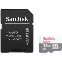 SanDisk Ultra microSDHC SDSQUNR-032G-GN3MA 32GB (с адаптером)