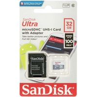SanDisk Ultra microSDHC SDSQUNR-032G-GN3MA 32GB (с адаптером) Image #3