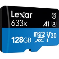 Lexar 633x microSDXC LSDMI128BB633A 128GB (с адаптером) Image #3