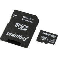 SmartBuy microSDXC SB64GBSDU1A-AD 64GB