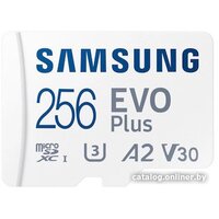 Samsung EVO Plus 2024 microSDXC 256GB (с адаптером)