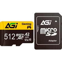 AGI TF138 Supreme microSDXC 512GB AGI512GGSTF138 (с адаптером)