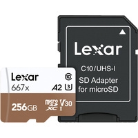 Lexar LSDMI256B667A microSDXC 256GB + адаптер Image #1