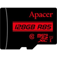 Apacer microSDXC AP128GMCSX10U5-R 128GB (с адаптером) Image #2