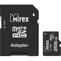 Mirex microSDXC 13613-AD3UH256 256GB (с адаптером)