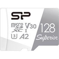 Silicon-Power Superior microSDXC SP128GBSTXDA2V20SP 128GB (с адаптером) Image #2