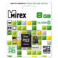 Mirex microSDHC (Class 10) 8GB (13613-AD10SD08) Image #2