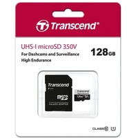 Transcend microSDXC TS128GUSD350V 128GB (с адаптером) Image #3