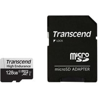 Transcend microSDXC TS128GUSD350V 128GB (с адаптером)
