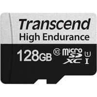 Transcend microSDXC TS128GUSD350V 128GB (с адаптером) Image #2