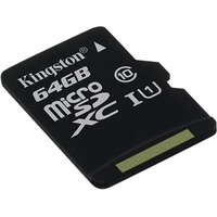 Kingston Canvas Select SDCS/64GBSP microSDXC 64GB Image #2