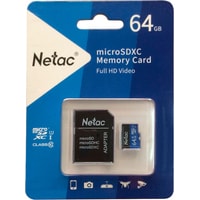 Netac P500 Standard 64GB NT02P500STN-064G-R + адаптер Image #2