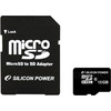 Silicon-Power microSDHC (Class 10) 16 Гб + адаптер (SP016GBSTH010V10-SP) Image #1