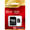 Silicon-Power microSDHC (Class 10) 16 Гб + адаптер (SP016GBSTH010V10-SP) Image #2