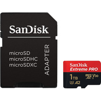 SanDisk Extreme PRO microSDXC SDSQXCD-1T00-GN6MA 1TB (с адаптером) Image #1