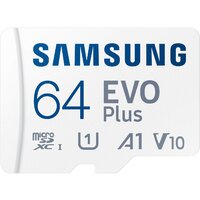 Samsung EVO Plus 2024 microSDXC 64GB (с адаптером)