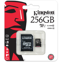Kingston microSDXC UHS-I (Class 10) 256GB + адаптер [SDC10G2/256GB] Image #2