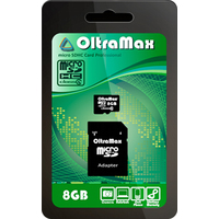 OltraMax microSDHC Class 4 8GB + адаптер Image #2