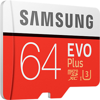 Samsung EVO Plus microSDXC 64GB + адаптер Image #5