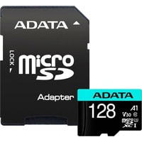 ADATA Premier Pro AUSDX128GUI3V30SA2-RA1 microSDXC 128GB (с адаптером) Image #1