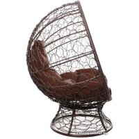M-Group Кокос на подставке 11590205 (коричневый ротанг/коричневая подушка) Image #9