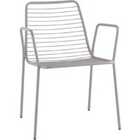 Stool Group Дели с подлокотниками / LV-107-5015 (металл серый)