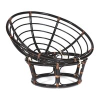 TetChair Papasan 23/01 W без подушки (античный черно-коричневый)