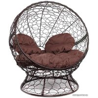 M-Group Апельсин 11520205 (коричневый ротанг/коричневая подушка)