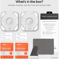 Spigen EZ FIT Glas.TR для Galaxy Watch 6 Classic (43mm) AGL07067 (2шт) Image #11