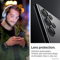 Spigen Optik TR EZ Fit camera protector для Galaxy S24 Ultra AGL07425 (2шт) Image #6
