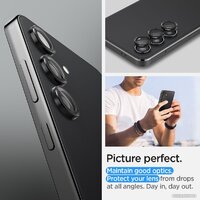 Spigen Optik TR EZ Fit camera protector для Galaxy S24 Plus AGL07433 (2шт) Image #10