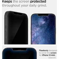 Spigen Glas.TR Slim для iPhone 12 Mini AGL01533 Image #4