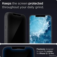Spigen Glass TR EZ Fit для iPhone 12/iPhone 12 Pro AGL01801 (2шт) Image #8