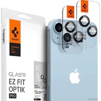Spigen Optik Pro TR EZ Fit Lens Protector для iPhone 14/14 Plus AGL05213 (2шт) Image #1