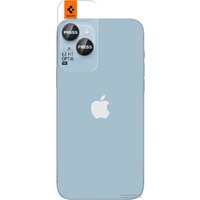 Spigen Optik Pro TR EZ Fit Lens Protector для iPhone 14/14 Plus AGL05213 (2шт) Image #3