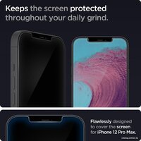 Spigen Glass TR EZ Fit для iPhone 12 Pro Max AGL01791 (2шт) Image #5